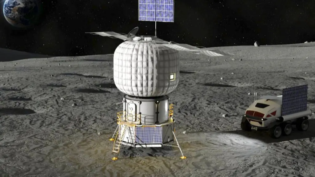 Foundation Surface Habitat: lunar surface concept image