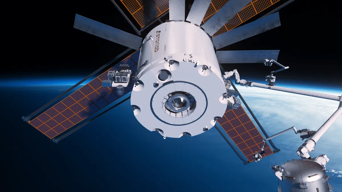 Starlab Station: low earth orbit concept image