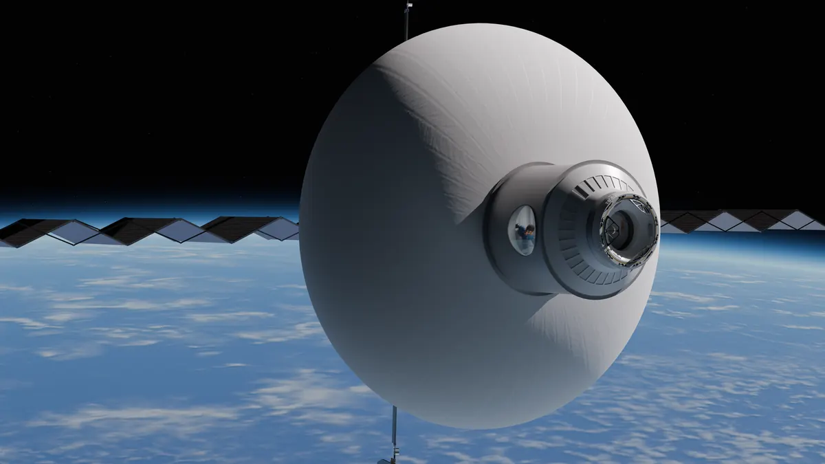 Thunderbird Station: low earth orbit concept image